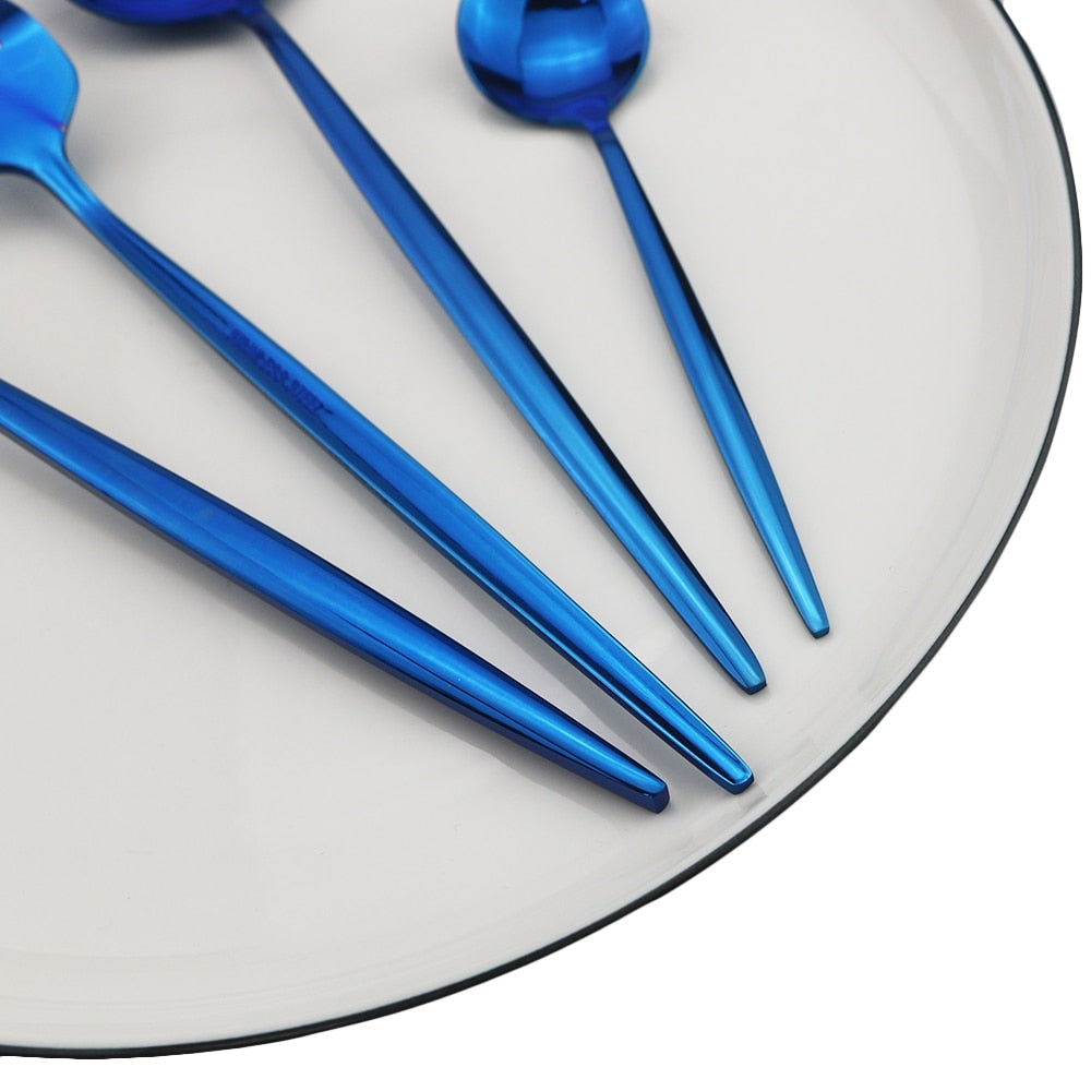 Blue Bird Cutlery Set