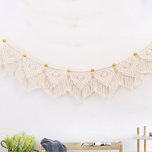 Macrame Woven Cotton Linen