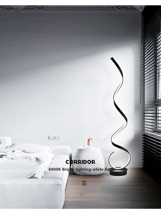 Modern LED Strip Floor Lamp